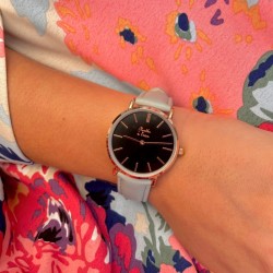 Montre Coffret Montre Véritable Femme et Homme Bracelet Cuir Vert f...