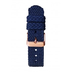Bracelet nylon tressé bleu...