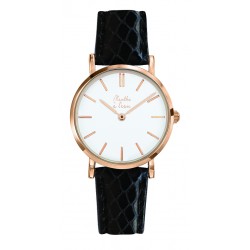 La Véritable F cuir python...