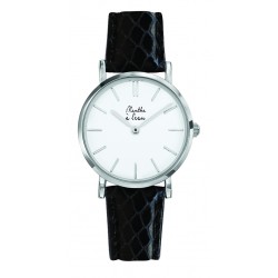 La Véritable F cuir python...