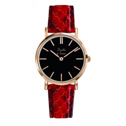 La Véritable F cuir python...
